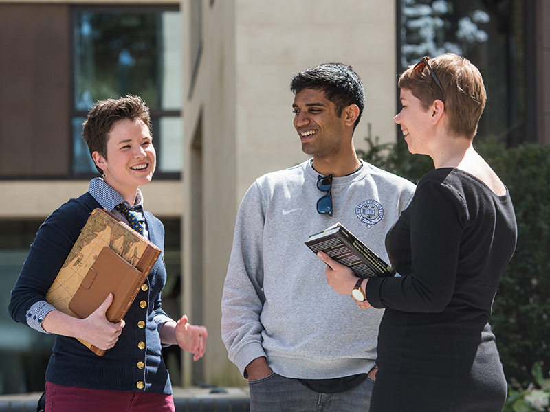 Graduate students. Image: Oxford University Images/John Cairns.