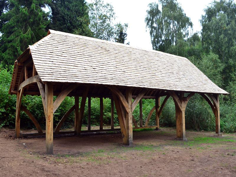 The woodland barn © University of Oxford Botanic Garden and Harcourt Arboreum