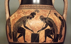 Photo of Ancient Greek pottery