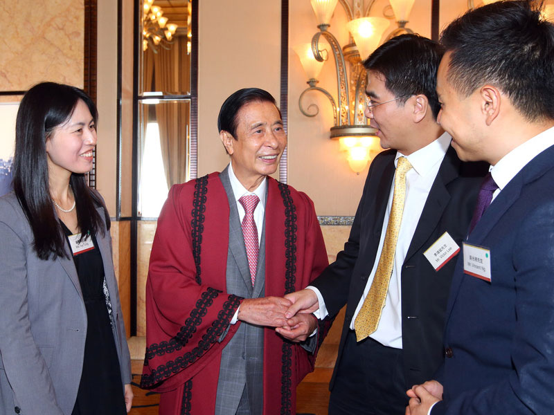 Philanthropist Dr Lee Shau Kee admitted to the Chancellor's Court of  Benefactors