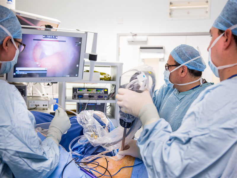The Da Vinci Robotic Platform is used for colorectal surgery © Academy of Medical Sciences / John Cairns Photography