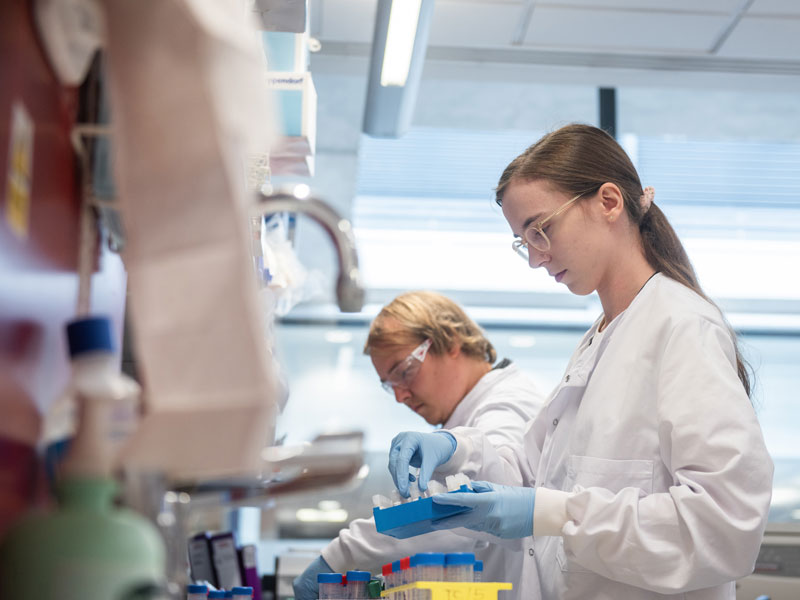 Postgraduate students drive forward scientific progress at Oxford. Photo © John Cairns / Oxford University