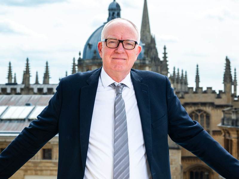Richard Ovenden, Bodley’s Librarian and Director of University Libraries. Photo credit: Kalum Abul