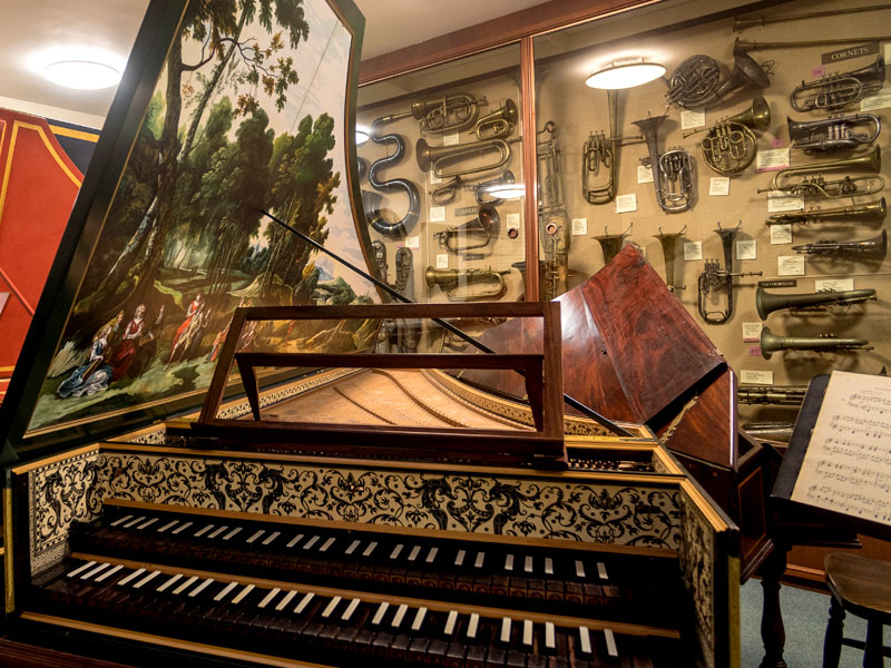 The Bate Collection of Musical Instruments. Photo by Stuart Bebb.