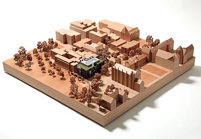 Architectural impression of the Beecroft Building. Photo by Jack Hobhouse