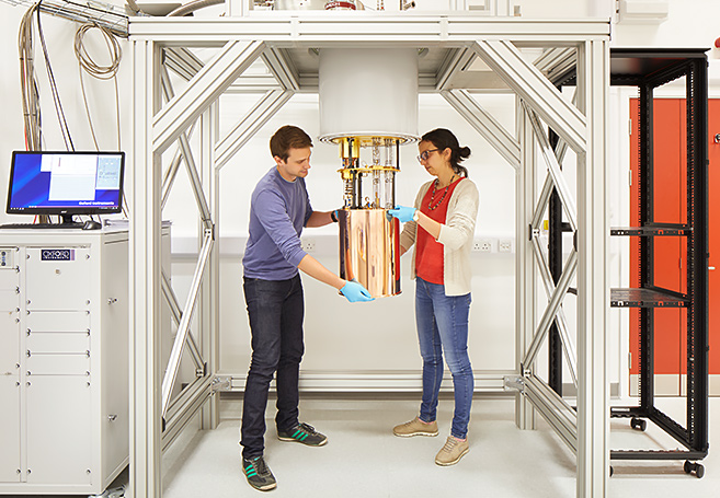 High specification laboratory equipment. Photo by Jack Hobhouse