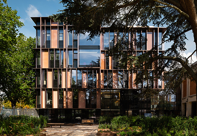 The new Beecroft Building. Photo by Jim Stephenson