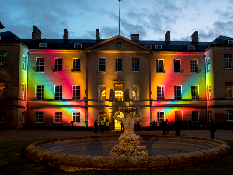 The Radcliffe Humanities Building. Photo by TORCH