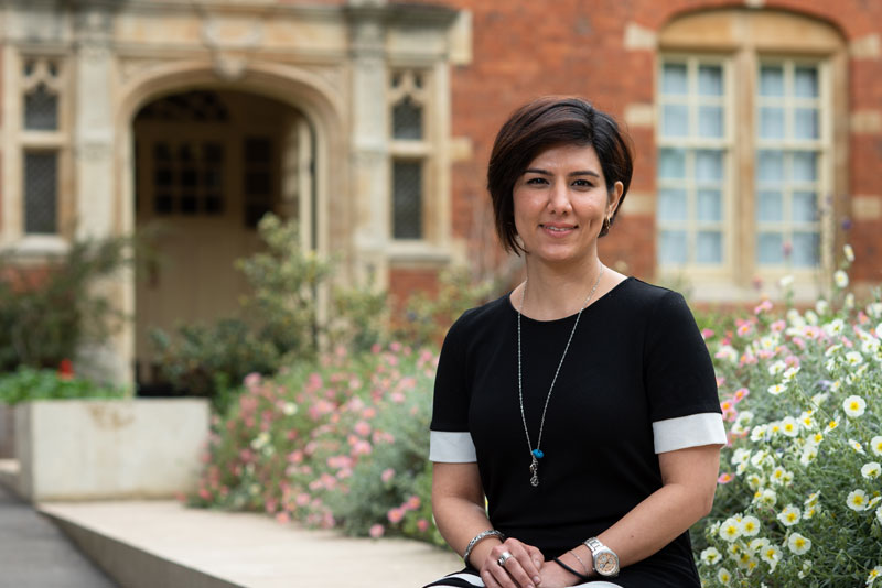 Indira Gandhi Scholar Safa Fainian. Photo by John Cairns