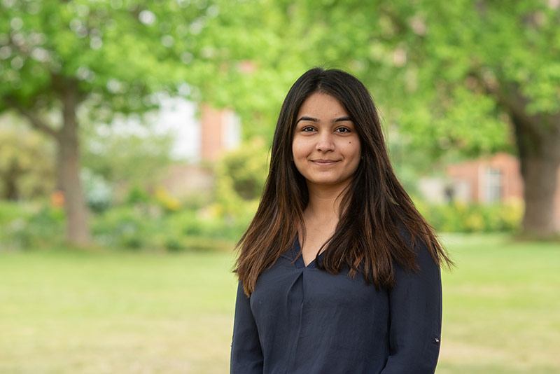 Indira Gandhi Scholar Vandita Khanna. Photo by John Cairns