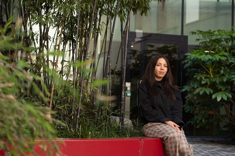 Scholar Zoë Jinadu at the Oxford China Centre. Photo by John Cairns