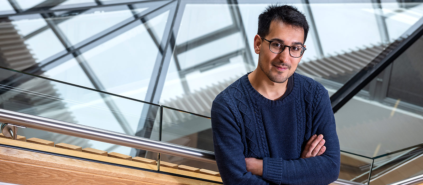 Gonzalo at the Mathematical Institute in Oxford