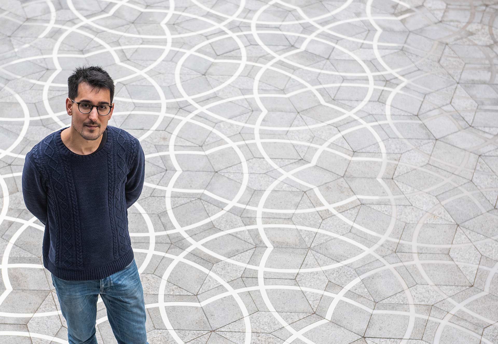 Gonzalo at the Mathematical Institute in Oxford