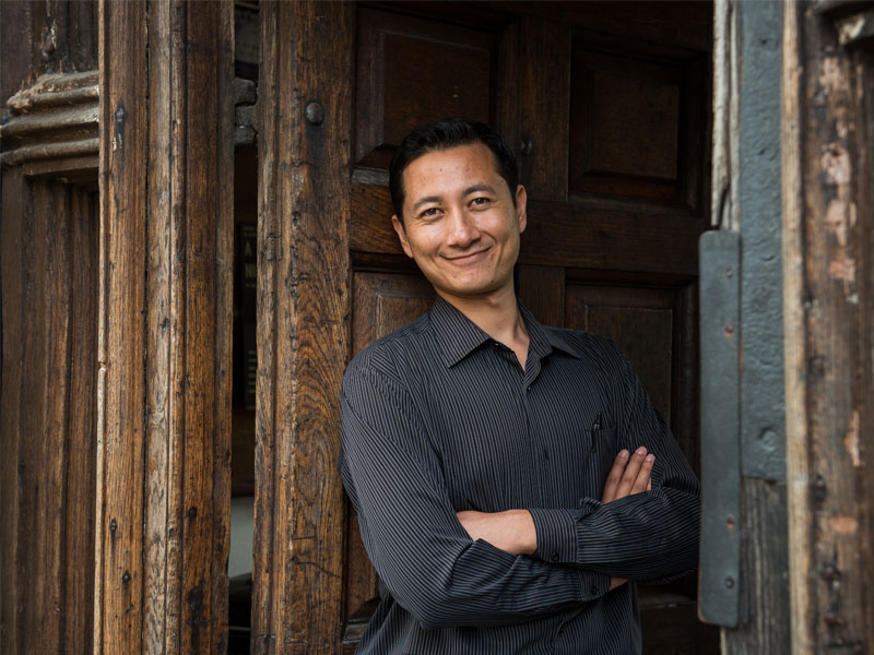 Poojan Shrestha. Photo by John Cairns.